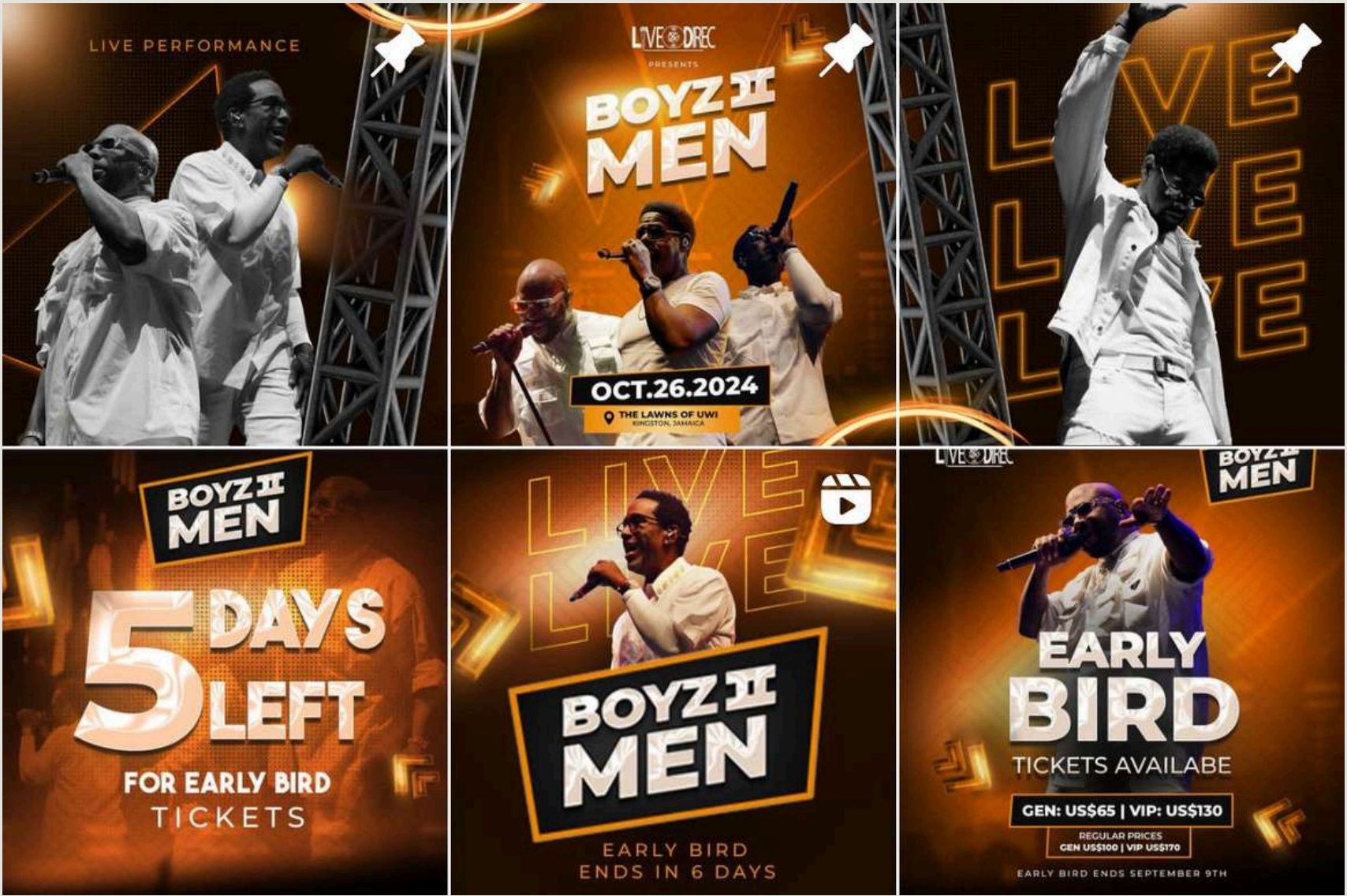 Boyz II Men Concert · Jamaica 2024
